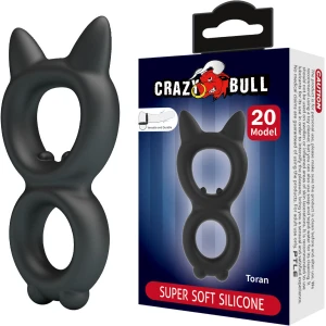 CRAZY BULL - BAGUE DOUBLE EN SILICONE TORAN MODÃLE 20
